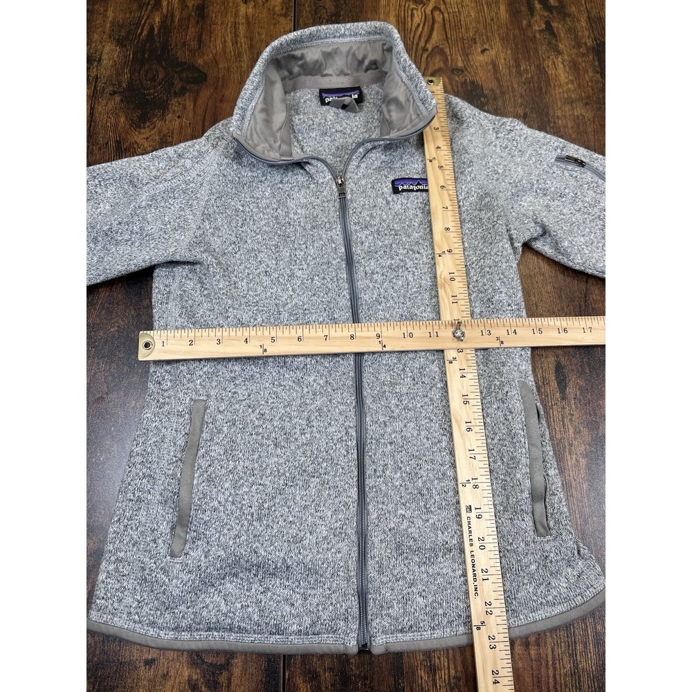 Patagonia Women's Better Sweater Jacket Full Zip Gray Size Small - Picture 5 of 6